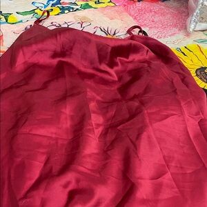 Elegant Red Satin pajama